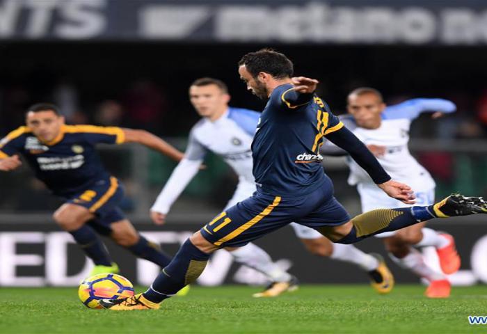 Inter Milan Kalahkan Verona 2-1